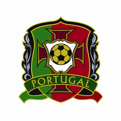 Portugal Football Crest Pin Badge 